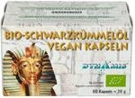 Dynamis Gesundheitsprodukte Vertriebs-GmbH Schwarzk&uuml;mmel BIO vegan Kapseln 120 St