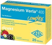 Verla-Pharm Arzneimittel GmbH & Co. KG Magnesium Verla 400 Waldbeere Direkt-Granulat