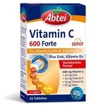 Perrigo Deutschland GmbH Abtei Vitamin C 600 Forte Tabletten Titandioxidfr. 42 St