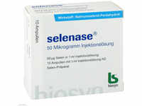 biosyn Arzneimittel GmbH Selenase 50 Mikrogramm Injektionslösung 10X1 ml
