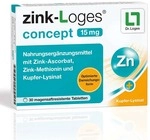 Dr. Loges + Co. GmbH Zink-Loges concept 15 mg magensaftres.Tabletten 30 St