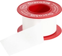 Dr. Ausb&uuml;ttel GmbH & Co. KG Dracosilk Rollenpflaster 2,5 cmx5 m o.Schutzring 12 St
