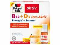Queisser Pharma GmbH & Co. KG Doppelherz B12+D3 Duo Aktiv Trinkampullen 30 St