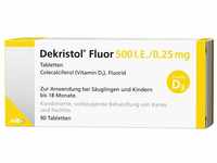 MIBE GmbH Arzneimittel Dekristol Fluor 500 I.e./0,25 mg Tabletten 90 St 18232975_DBA