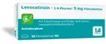 1 A Pharma GmbH Levocetirizin-1A Pharma 5 mg Filmtabletten 50 St 14243976_DBA