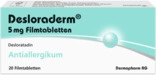 axicorp Pharma GmbH Desloraderm 5 mg Filmtabletten 20 St 09466680_DBA