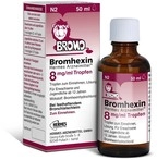 HERMES ARZNEIMITTEL GmbH Bromhexin Hermes Arzneimittel 8 mg/ml Tropfen 50 ml