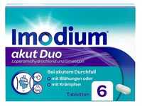 Johnson & Johnson GmbH (OTC) Imodium akut Duo 2 mg/125 mg Tabletten 6 St 17382690_DBA
