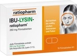 ratiopharm GmbH IBU-LYSIN-ratiopharm 293 mg Filmtabletten 10 St 16204704_DBA