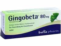 betapharm Arzneimittel GmbH Gingobeta 80 mg Filmtabletten 30 St 12461628_DBA