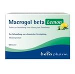 Betapharm Arzneimittel GmbH Macrogol beta Lemon Plv.z.Her.e.Lsg.z.Einnehmen 50 St