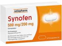 ratiopharm GmbH Synofen 500 mg/200 mg Filmtabletten 10 St 18218509_DBA
