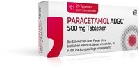 Zentiva Pharma GmbH Paracetamol Adgc 500 mg Tabletten 20 St 17502496_DBA