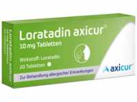axicorp Pharma GmbH Loratadin axicur 10 mg Tabletten 20 St 14293767_DBA