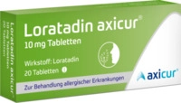 axicorp Pharma GmbH Loratadin axicur 10 mg Tabletten 20 St 14293767_DBA