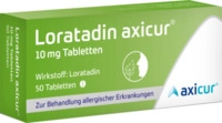 axicorp Pharma GmbH Loratadin axicur 10 mg Tabletten 50 St 14293773_DBA