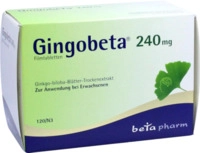Gingobeta 240 mg Filmtabletten 120 St