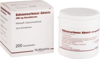 Abanta Pharma GmbH Calciumcarbonat Abanta 500 mg Kautabletten 200 St 13967519_DBA