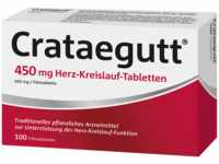 Dr.Willmar Schwabe GmbH & Co.KG Crataegutt 450 mg Herz-Kreislauf-Tabletten 100 St