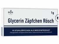 BANO Healthcare GmbH Glycerin Zäpfchen Rösch 1 g gegen Verstopfung 10 St