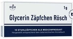 BANO Healthcare GmbH Glycerin Z&auml;pfchen R&ouml;sch 1 g gegen Verstopfung 10 St