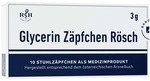 BANO Healthcare GmbH Glycerin Z&auml;pfchen R&ouml;sch 3 g gegen Verstopfung 10 St