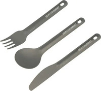 SEA TO SUMMIT ACUTALSET3BC8, SEA TO SUMMIT AlphaLight Cutlery Set 3pc (Knife Fork and