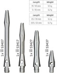 BULL'S 53427G07, BULL'S Dartpfeil BULLS Simplex Aluminium Shaft
