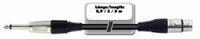 OMNITRONIC Kabel AC-50 XLR-Kuppl./Klinke-St.mono 2m