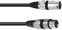 OMNITRONIC Kabel MC-250, 25m,schwarz,XLR m/f,symmetr