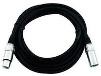 OMNITRONIC Kabel MC-100, 10m,schwarz,XLR m/f,symmetr