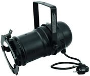 EUROLITE PAR-30 Spot, mit Kabel, E-27, schwarz