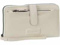 Bugatti Elsa Long Ladies Zip Key Wallet in Weiß (0.6 Liter), Geldbörse