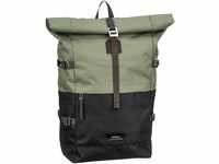 Sandqvist Bernt Rolltop Backpack in Multi Clover Green (20 Liter),...