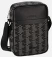 Lacoste - The Blend NH4410LX Monogram Noir Gris - Crossbody Bag , 2.1 l