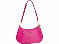Guess Jania Top Zip Shoulder Bag in Pink (2.8 Liter), Abendtasche