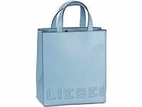 Liebeskind Berlin Paper Bag Logo S in Blau (6.6 Liter), Handtasche