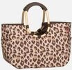 reisenthel - loopshopper L Frame Leo Macciato - Einkaufskorb , 25 l