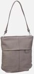 zwei - Mademoiselle M90 Nubuk/Cappucino - Hobo Bag , 8.1 l