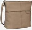 zwei - Mademoiselle M8 Nubuk/Cappucino - Beuteltasche , 3 l