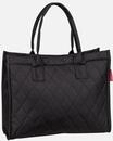 reisenthel - daily Rhombus Black - Shopper , 25 l