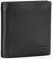 Braun B&uuml;ffel - Hannes Coin Wallet Carr&eacute; 8Cs Schwarz - Portemonnaie , 0.1 l