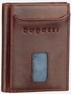 Bugatti - Secure Slim Mini Zip Special 1485R Braun - Portemonnaie , 0.1 l