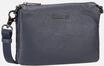 Mandarina Duck - Mellow Leather Pochette FZT82 Dress Blue - Crossbody Bag , 2.1 l