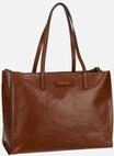The Bridge - Mirra Shopping with Zip 1314 Marrone/Oro - Shopper , 15.9 l