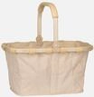 reisenthel - carrybag frame cord Cord Sand - Einkaufskorb , 22 l