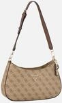 Guess - Noelle II Top Zip SHB 72180 Logo Latte/Brown - Abendtasche , 3.3 l