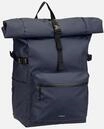 Sandqvist - Stream Rolltop Backpack L Navy - Rucksack , 34 l
