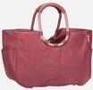 reisenthel - loopshopper L Twist Maroon - Einkaufskorb , 25 l