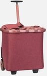reisenthel - carrycruiser Twist Maroon - Einkaufstrolley , 40 l